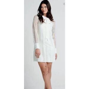 Modcloth Honey Moon Maven  Lace Overlay Shift Dress M NWT